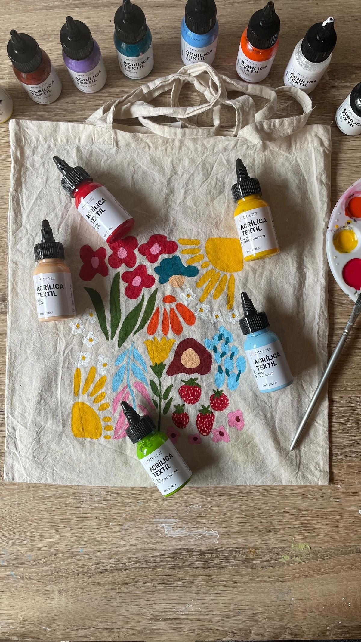 ورشة الرسم على الحقيبة | Totebag painting workshop